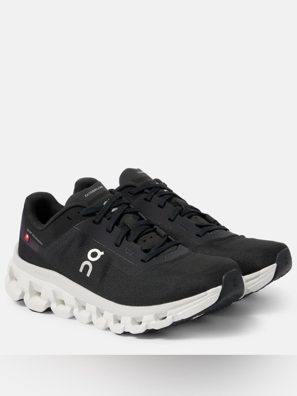 On Running Cloudflow 4 Black and White Running Walking Shoes Women’s Size 9